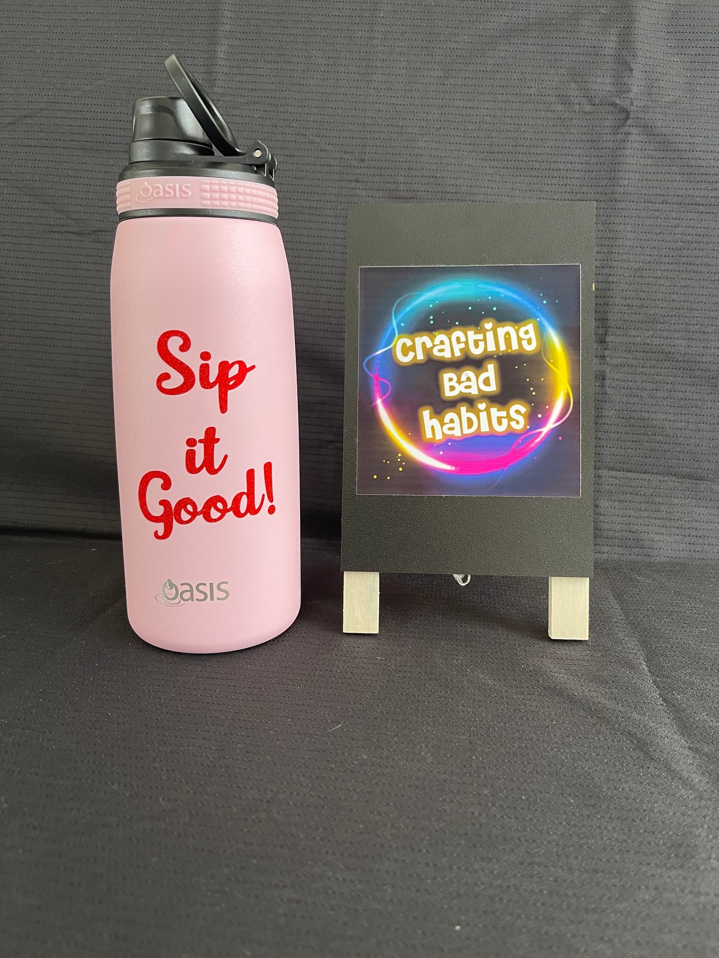 Insulated Water Bottle - Carnation