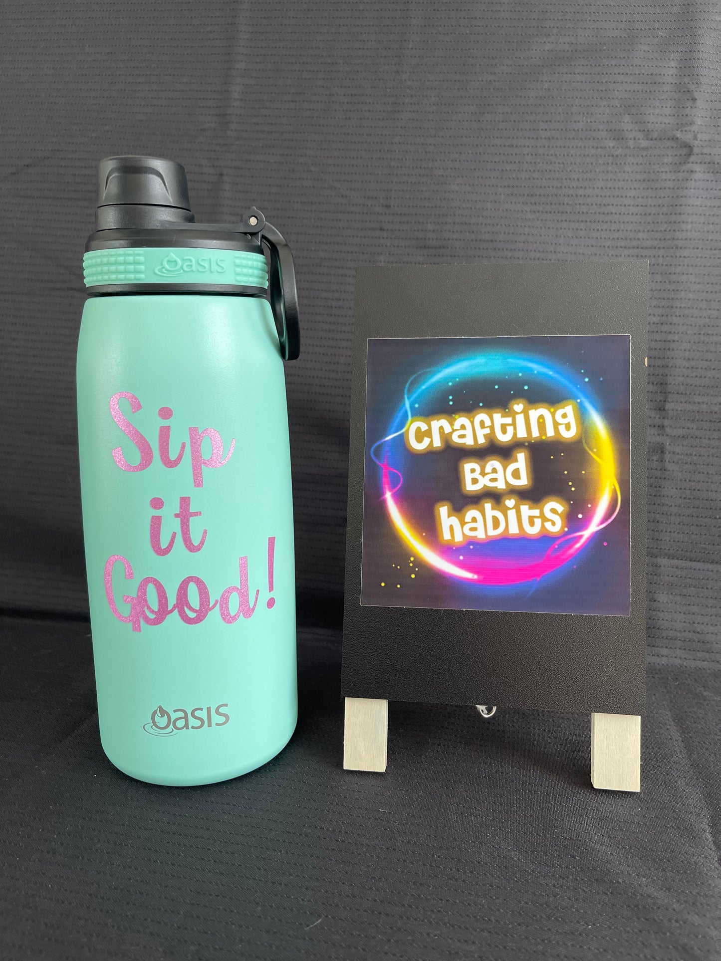 Insulated Water Bottle - Mint Green