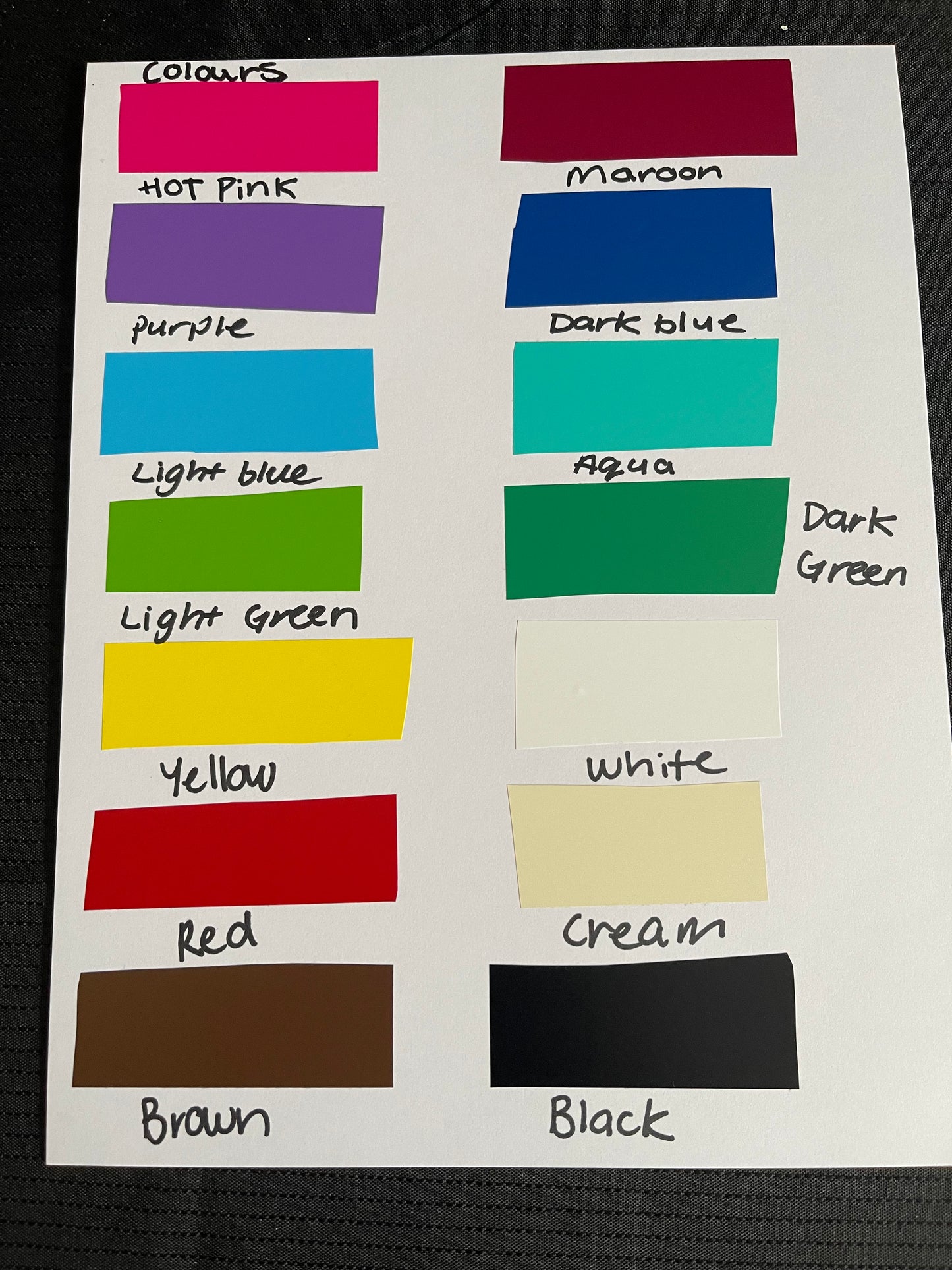 Choose your Design - Acrylic Sign