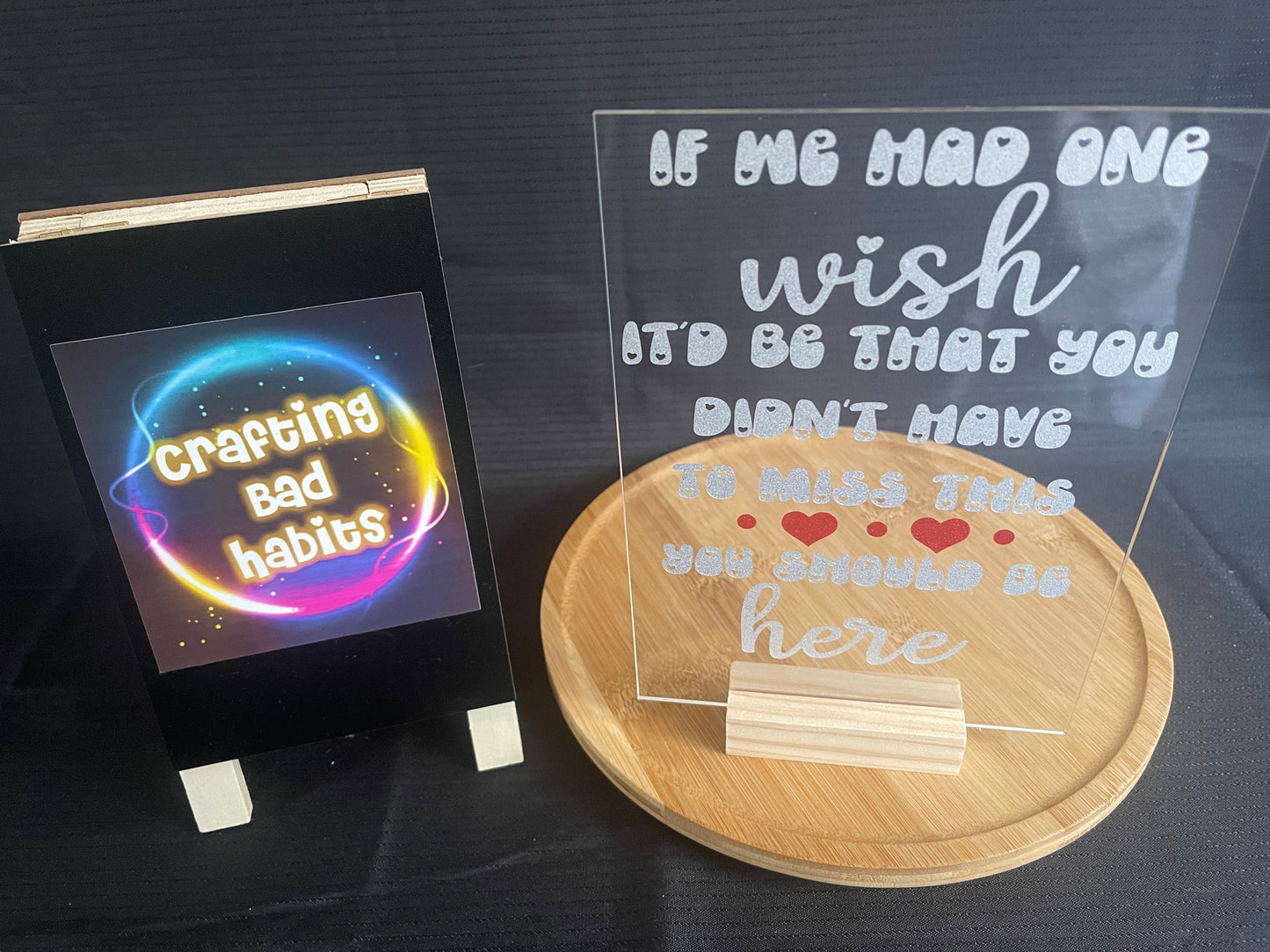 Blank Acrylic Sign