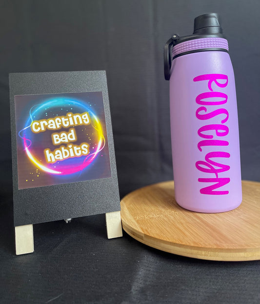 Insulated Water Bottle - Lavender