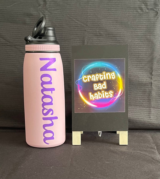 Insulated Water Bottle - Carnation