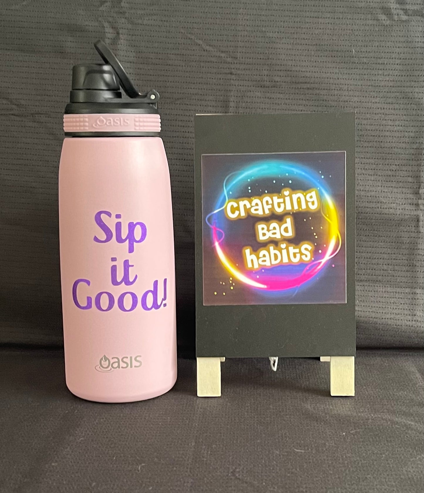 Insulated Water Bottle - Carnation