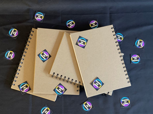 Personalised Brown Notebooks