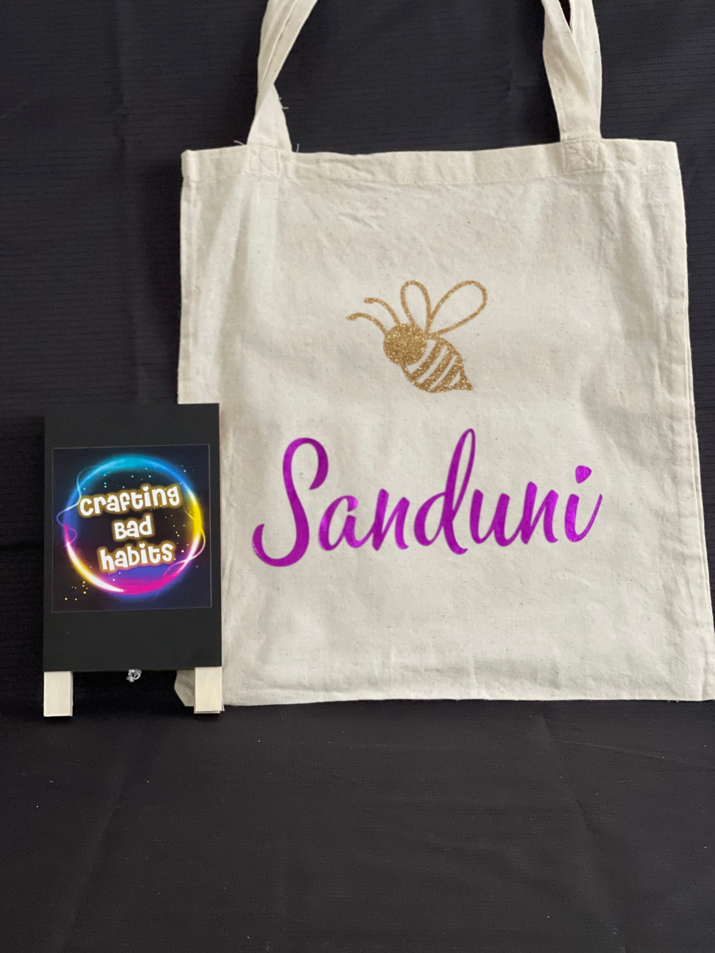 Name Tote Bags